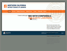 Tablet Screenshot of ncdc-laborers.org